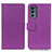 Handytasche Stand Schutzhülle Flip Leder Hülle M08L für Motorola Moto G62 5G Violett