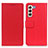 Handytasche Stand Schutzhülle Flip Leder Hülle M08L für Samsung Galaxy S21 5G Rot
