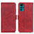 Handytasche Stand Schutzhülle Flip Leder Hülle M15L für Motorola Moto G22 Rot