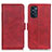 Handytasche Stand Schutzhülle Flip Leder Hülle M15L für Motorola Moto G52j 5G Rot