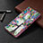 Handytasche Stand Schutzhülle Flip Leder Hülle Modisch Muster B01F für Samsung Galaxy Note 20 Ultra 5G