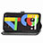 Handytasche Stand Schutzhülle Flip Leder Hülle Modisch Muster für Google Pixel 4a
