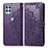 Handytasche Stand Schutzhülle Flip Leder Hülle Modisch Muster für Motorola Moto G100 5G Violett