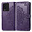 Handytasche Stand Schutzhülle Flip Leder Hülle Modisch Muster für Vivo iQOO 10 5G Violett