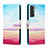 Handytasche Stand Schutzhülle Flip Leder Hülle Modisch Muster H02X für Samsung Galaxy S22 5G