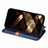 Handytasche Stand Schutzhülle Flip Leder Hülle Modisch Muster H15 für Apple iPhone 15 Pro