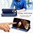 Handytasche Stand Schutzhülle Flip Leder Hülle Modisch Muster H15 für Apple iPhone 15 Pro