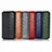 Handytasche Stand Schutzhülle Flip Leder Hülle Modisch Muster H15 für Apple iPhone 15 Pro