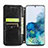 Handytasche Stand Schutzhülle Flip Leder Hülle Modisch Muster S01D für Samsung Galaxy S20 Ultra 5G