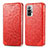 Handytasche Stand Schutzhülle Flip Leder Hülle Modisch Muster S01D für Xiaomi Redmi Note 10 Pro Max Rot