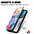 Handytasche Stand Schutzhülle Flip Leder Hülle Modisch Muster S02D für Motorola Moto G71s 5G