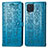 Handytasche Stand Schutzhülle Flip Leder Hülle Modisch Muster S03D für Samsung Galaxy M32 4G