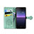 Handytasche Stand Schutzhülle Flip Leder Hülle Modisch Muster S03D für Sony Xperia 10 II