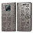 Handytasche Stand Schutzhülle Flip Leder Hülle Modisch Muster S03D für Xiaomi Redmi 10X 5G