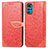 Handytasche Stand Schutzhülle Flip Leder Hülle Modisch Muster S04D für Motorola Moto G22