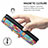 Handytasche Stand Schutzhülle Flip Leder Hülle Modisch Muster S04D für Samsung Galaxy S22 Ultra 5G