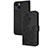 Handytasche Stand Schutzhülle Flip Leder Hülle Modisch Muster Y02X für Apple iPhone 14 Schwarz