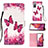 Handytasche Stand Schutzhülle Flip Leder Hülle Modisch Muster Y03B für Samsung Galaxy S20 FE (2022) 5G Pink