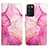 Handytasche Stand Schutzhülle Flip Leder Hülle Modisch Muster Y05B für Samsung Galaxy A02s Pink