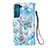Handytasche Stand Schutzhülle Flip Leder Hülle Modisch Muster Y05B für Samsung Galaxy S23 5G