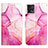 Handytasche Stand Schutzhülle Flip Leder Hülle Modisch Muster YB4 für Motorola Moto G72 Pink