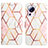 Handytasche Stand Schutzhülle Flip Leder Hülle Modisch Muster YB4 für Xiaomi Mi 13 Lite 5G Weiß