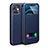 Handytasche Stand Schutzhülle Flip Leder Hülle N01 für Apple iPhone 12 Mini Blau