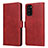Handytasche Stand Schutzhülle Flip Leder Hülle N02 für Samsung Galaxy Note 20 5G Rot