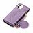 Handytasche Stand Schutzhülle Flip Leder Hülle N03 für Apple iPhone 12 Mini