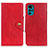 Handytasche Stand Schutzhülle Flip Leder Hülle N03P für Motorola Moto G22 Rot