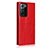 Handytasche Stand Schutzhülle Flip Leder Hülle N04 für Samsung Galaxy Note 20 Ultra 5G Rot