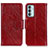 Handytasche Stand Schutzhülle Flip Leder Hülle N05P für Samsung Galaxy M13 4G Rot