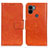 Handytasche Stand Schutzhülle Flip Leder Hülle N05P für Xiaomi Redmi A1 Plus Orange