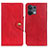 Handytasche Stand Schutzhülle Flip Leder Hülle N06P für Oppo Reno8 Pro+ Plus 5G Rot