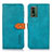 Handytasche Stand Schutzhülle Flip Leder Hülle N07P für Nokia XR21 Cyan