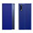 Handytasche Stand Schutzhülle Flip Leder Hülle QH2 für Samsung Galaxy A70 Blau