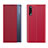 Handytasche Stand Schutzhülle Flip Leder Hülle QH2 für Samsung Galaxy A70 Rot