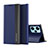 Handytasche Stand Schutzhülle Flip Leder Hülle QH2 für Xiaomi Poco F5 5G Blau