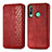 Handytasche Stand Schutzhülle Flip Leder Hülle S01D für Huawei P40 Lite E Rot