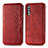 Handytasche Stand Schutzhülle Flip Leder Hülle S01D für Samsung Galaxy A70 Rot