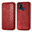 Handytasche Stand Schutzhülle Flip Leder Hülle S01D für Samsung Galaxy M31 Prime Edition Rot