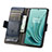 Handytasche Stand Schutzhülle Flip Leder Hülle S02D für OnePlus Nord 3 5G
