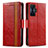 Handytasche Stand Schutzhülle Flip Leder Hülle S02D für Xiaomi Poco F4 GT 5G Rot