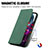 Handytasche Stand Schutzhülle Flip Leder Hülle S04D für Motorola Moto G200 5G
