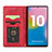 Handytasche Stand Schutzhülle Flip Leder Hülle S04D für Samsung Galaxy Note 10 Plus 5G