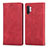 Handytasche Stand Schutzhülle Flip Leder Hülle S04D für Samsung Galaxy Note 10 Plus 5G Rot