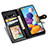 Handytasche Stand Schutzhülle Flip Leder Hülle S05D für Samsung Galaxy A21
