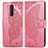 Handytasche Stand Schutzhülle Flip Leder Hülle Schmetterling für Sony Xperia 1 Pink