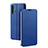 Handytasche Stand Schutzhülle Flip Leder Hülle T01 für Huawei Nova 5 Blau