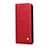 Handytasche Stand Schutzhülle Flip Leder Hülle T01 für Oppo A92 Rot